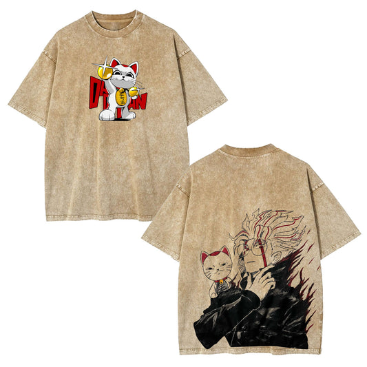 UNISEX ANIME OVERSIZED TEE丨DANDADAN-[DS]