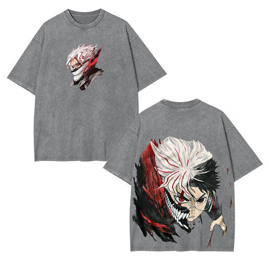 UNISEX ANIME OVERSIZED TEE丨DANDADAN-[DS]