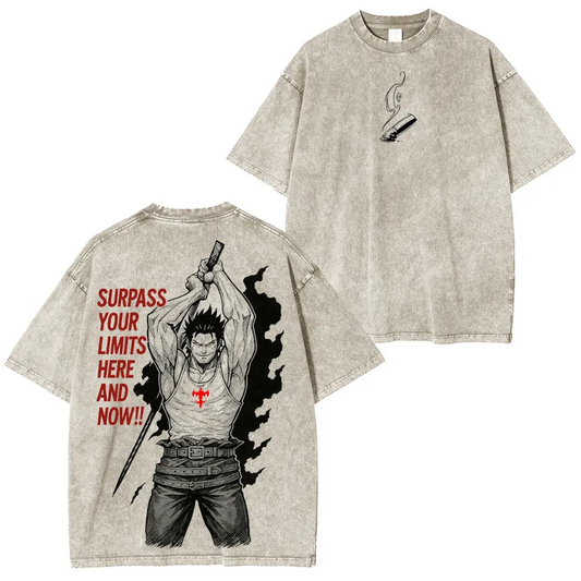 YAMISUKEHIRO BLACK CLOVER UNISEX ANIME INSPIRED VINTAGE TEE-[DS]