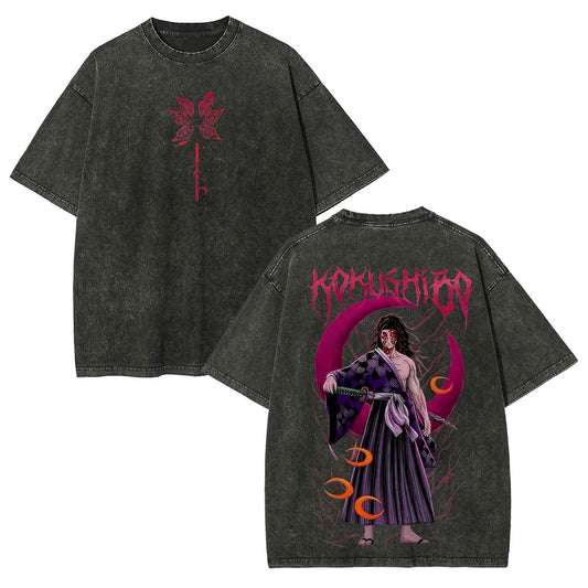 YORIICHI TSUGIKUNI ANIME UNISEX WASHED TEE -[DS]