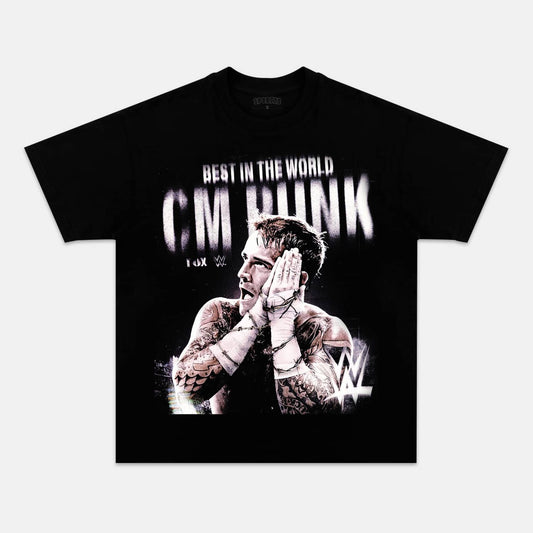 CM PUNK TEE 4.24