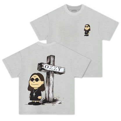 OZZY AND CHARLIE BROWN T-SHIRT
